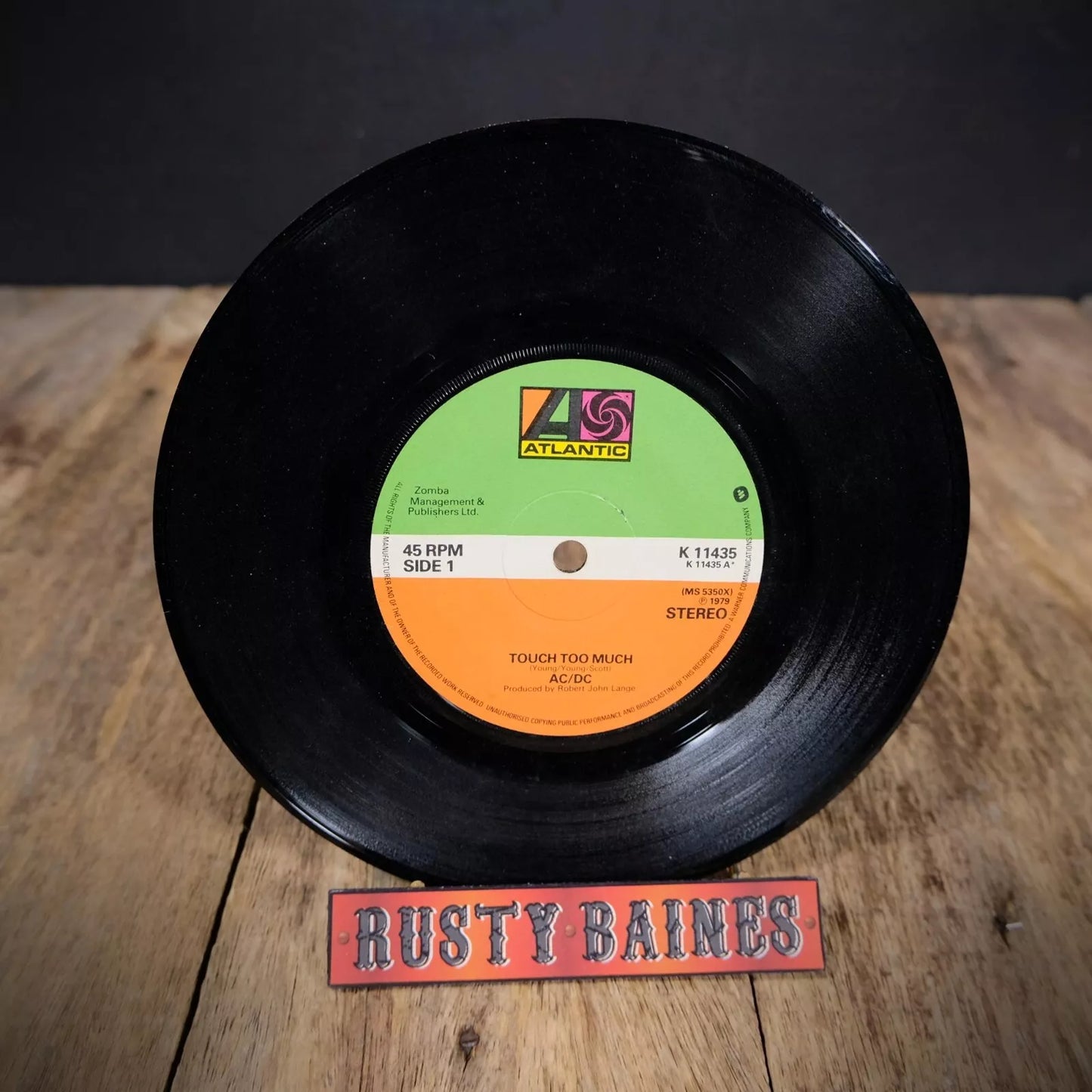 Record 7" Single, AC/DC, Whole Lotta Rosie / Touch Too Much