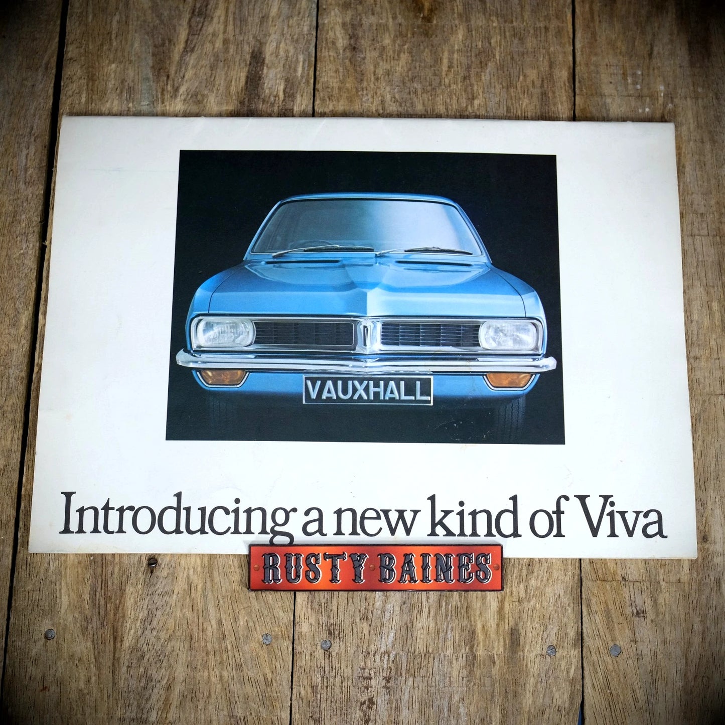 Vintage Car Brochure, Vauxhall Viva HC 1970, Saloon/Estate Models
