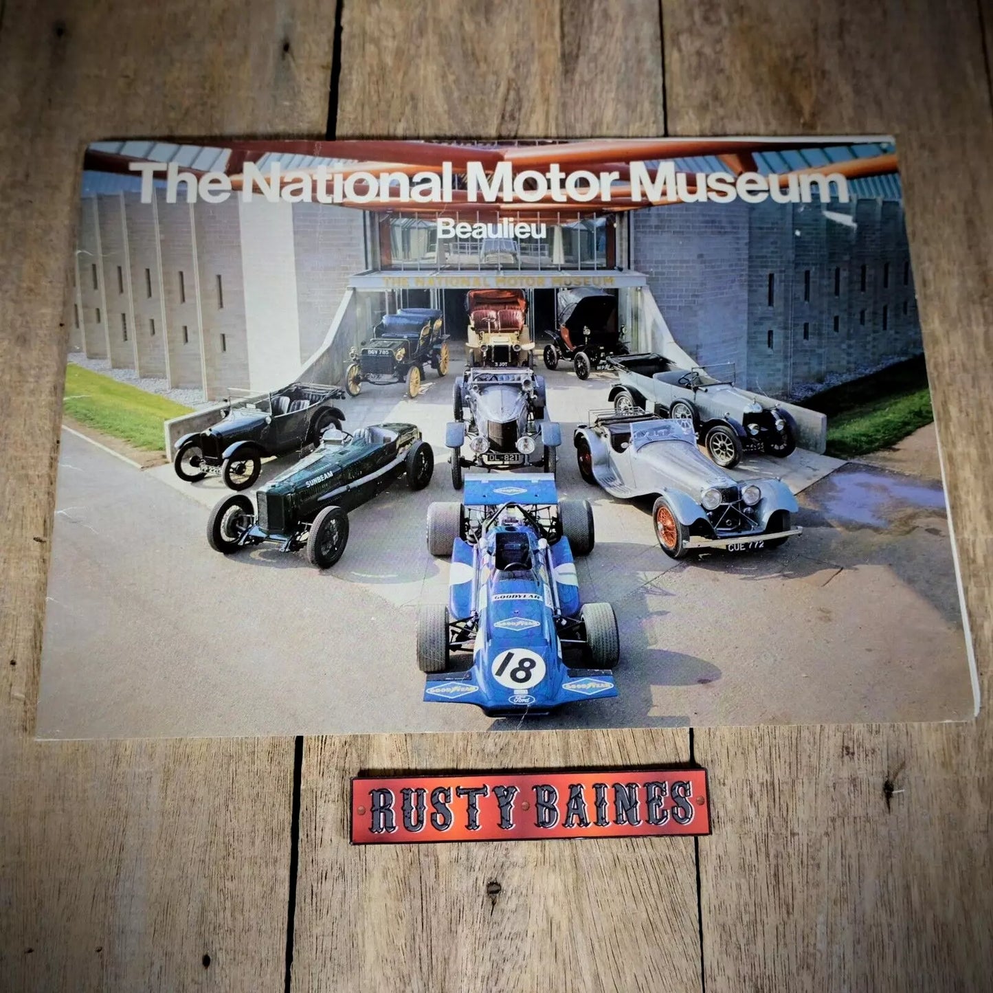Vintage 1972 Catalogue/Guide Book, The National Motor Museum Beaulieu, Car/Bike