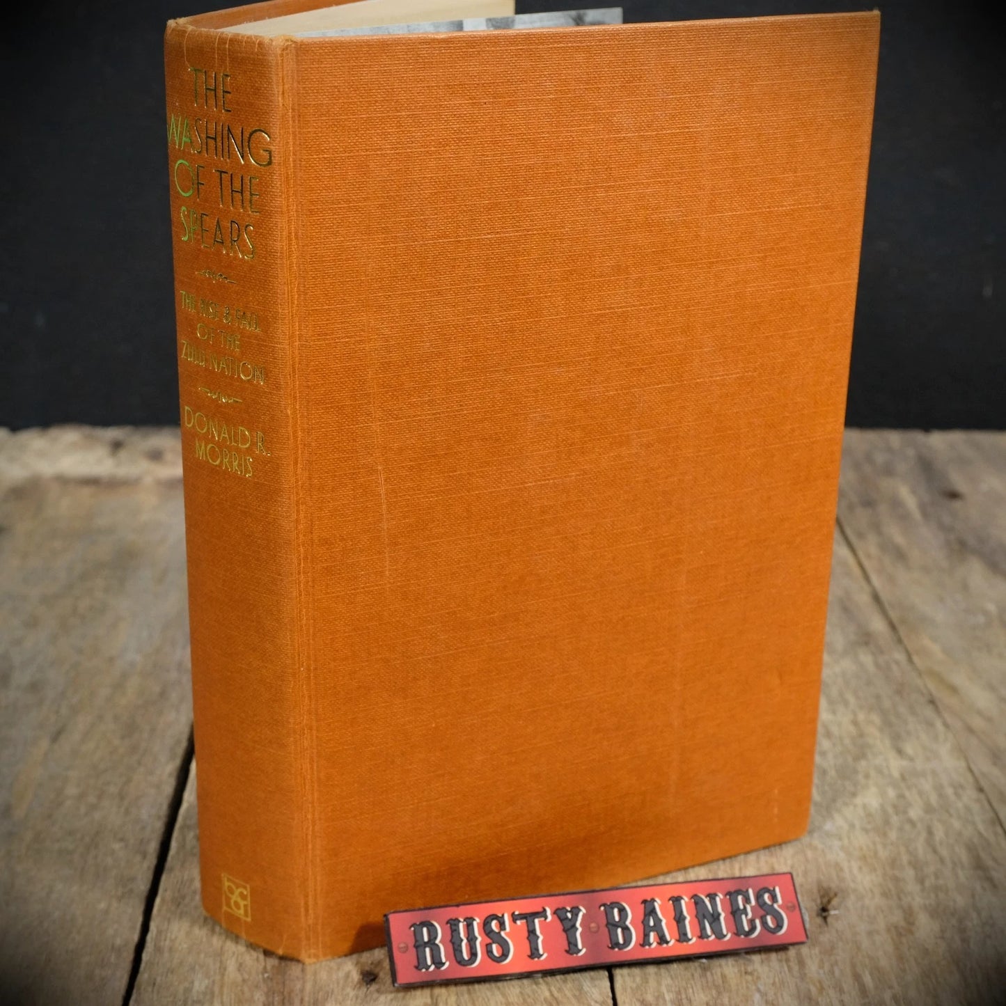 The Washing of the Spears, Zula Nation War, Donald Morris, 1972, Hardback