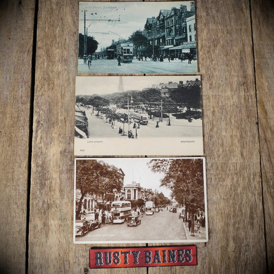 Postcard, Southport Lord Street Bundle, Printed