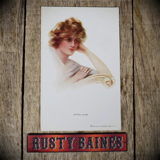 Postcard, Romance/Glamour/Art, Philip Boileau, Calm Girl, Printed