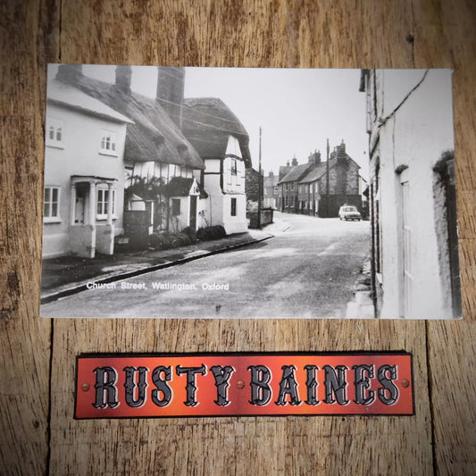 Postcard, Watlington, Church Street Oxford, Real Photo