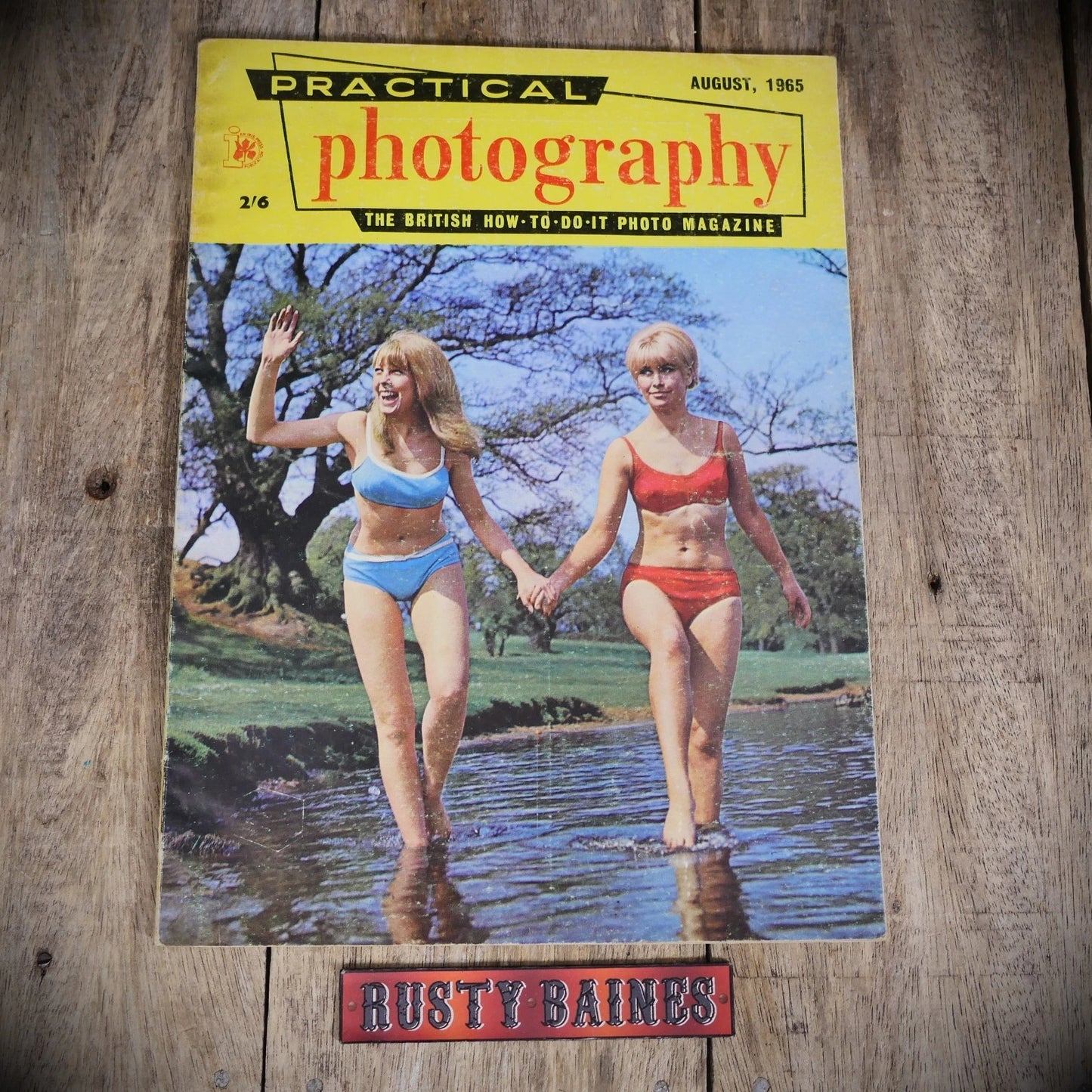 Vintage Practical Photography Magazine August 1964