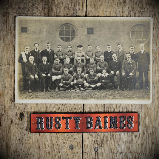 Postcard M.B.S.S. FC Football Team Real Photo 1909/1910