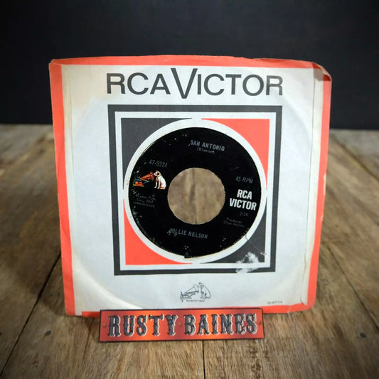 Record 7" Single, Willie Nelson San Antonio/To Make a Long Story Short