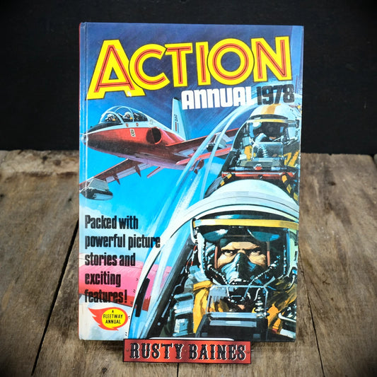 Action Annual 1978, Vintage British Fleetway Comic Hardcover