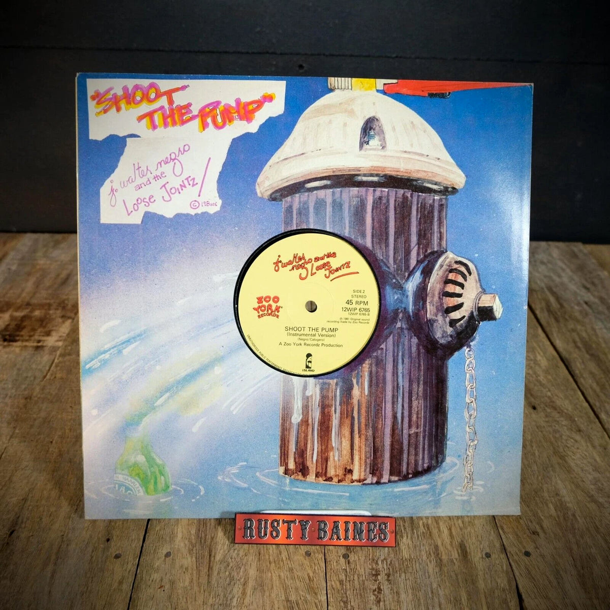 Record 12" Single, J Walter Negro & Loose Jointz - Shoot The Pump