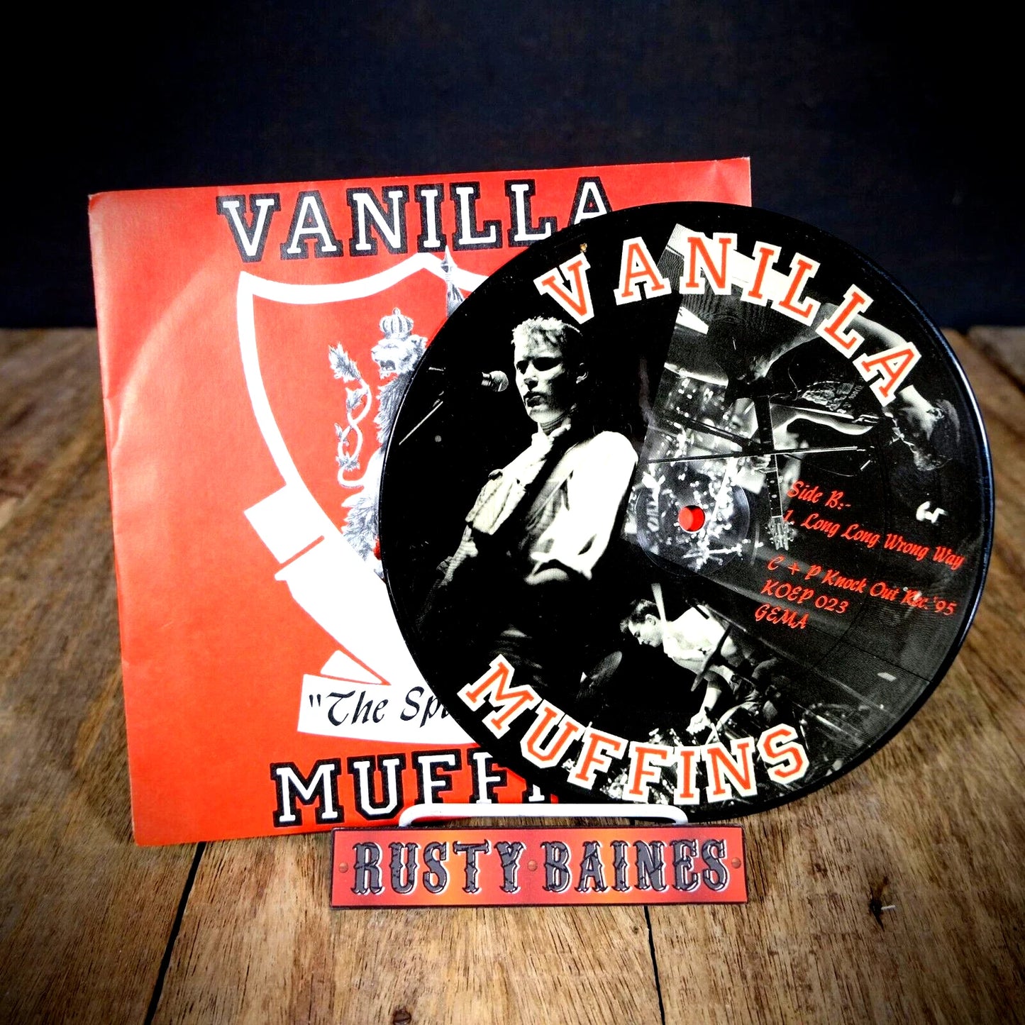 Record 7" Picture Disc EP, Vanilla Muffins Ladies Choice, Oi