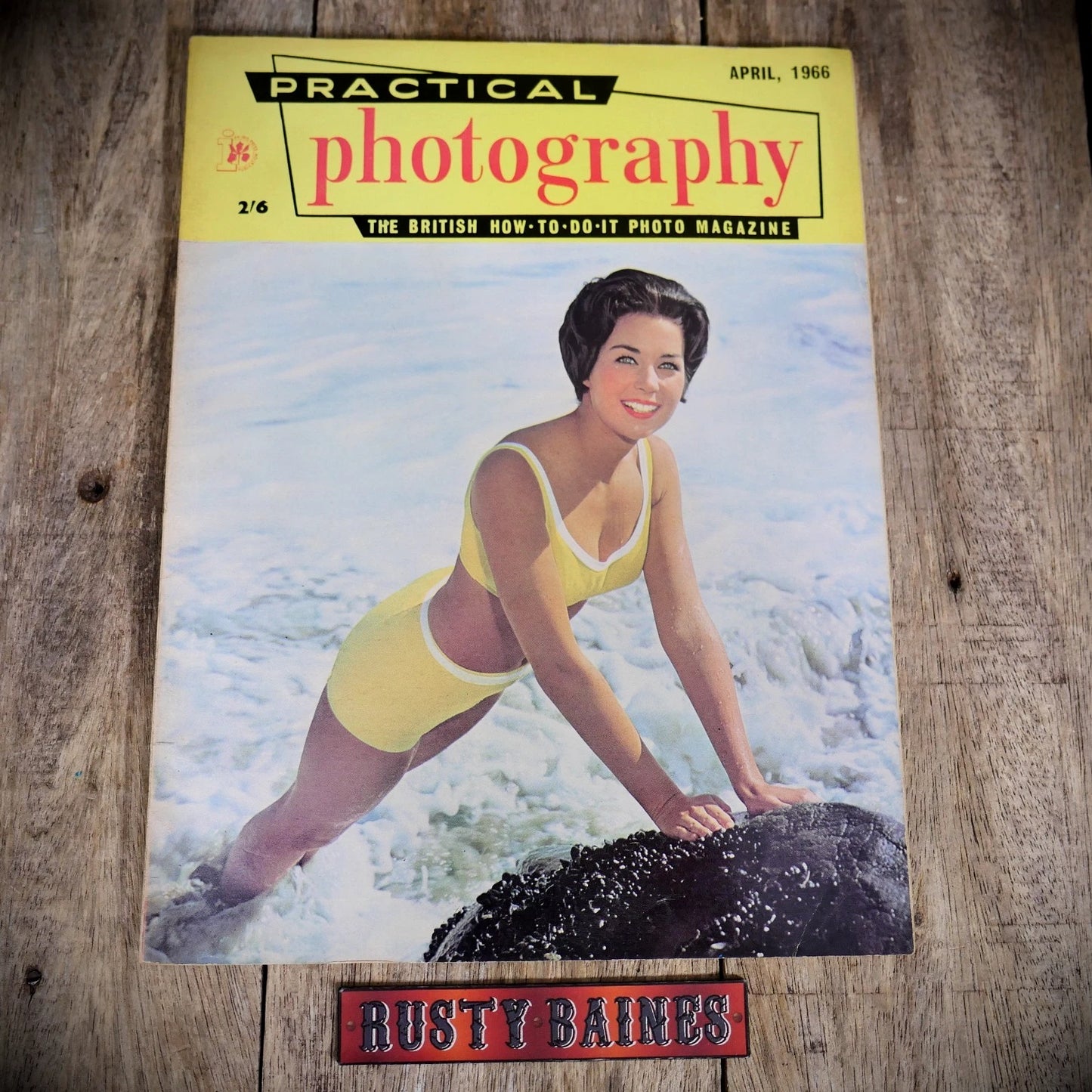 Vintage Practical Photography Magazine April 1966