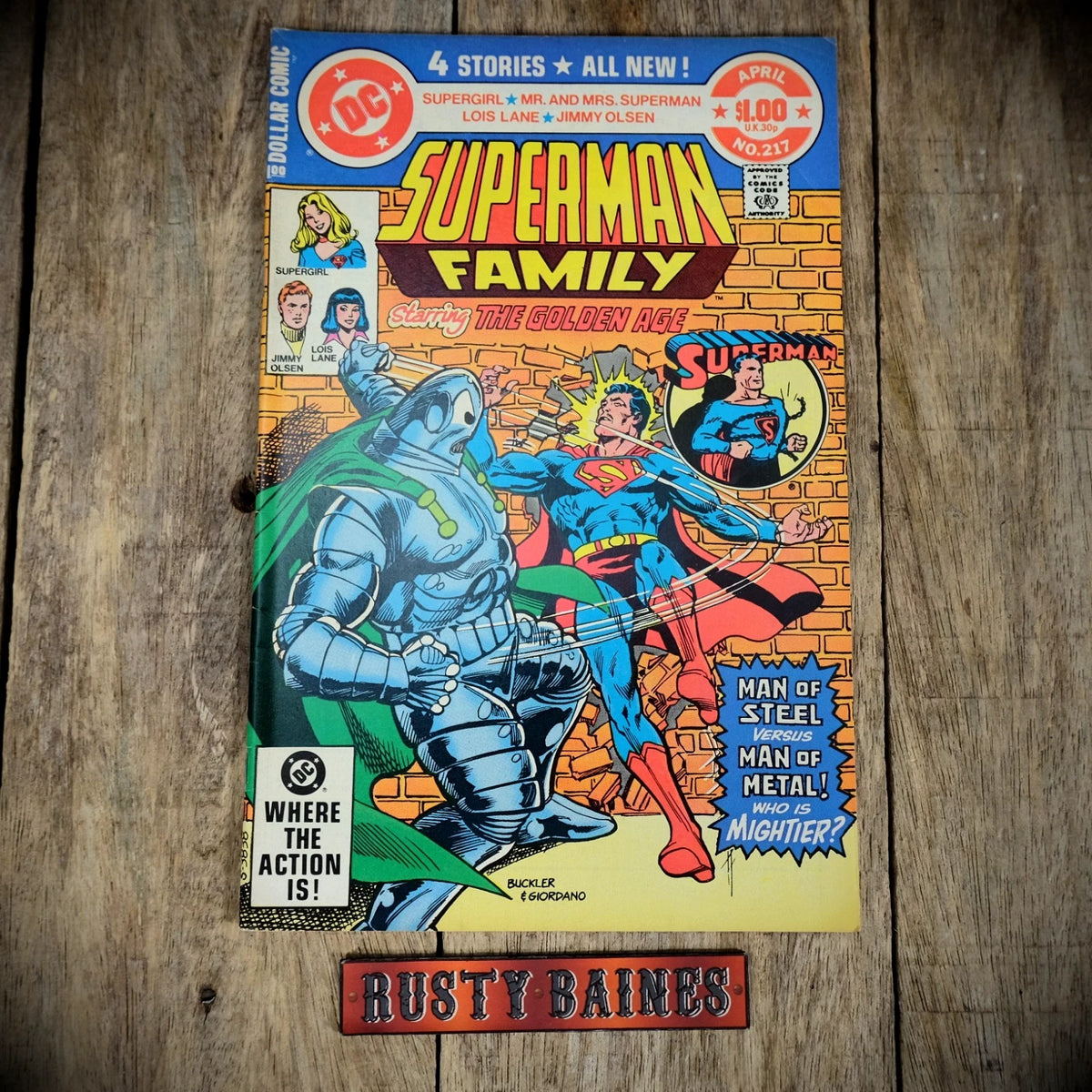 DC Comic, Superman Family #217 Vol.29 1982