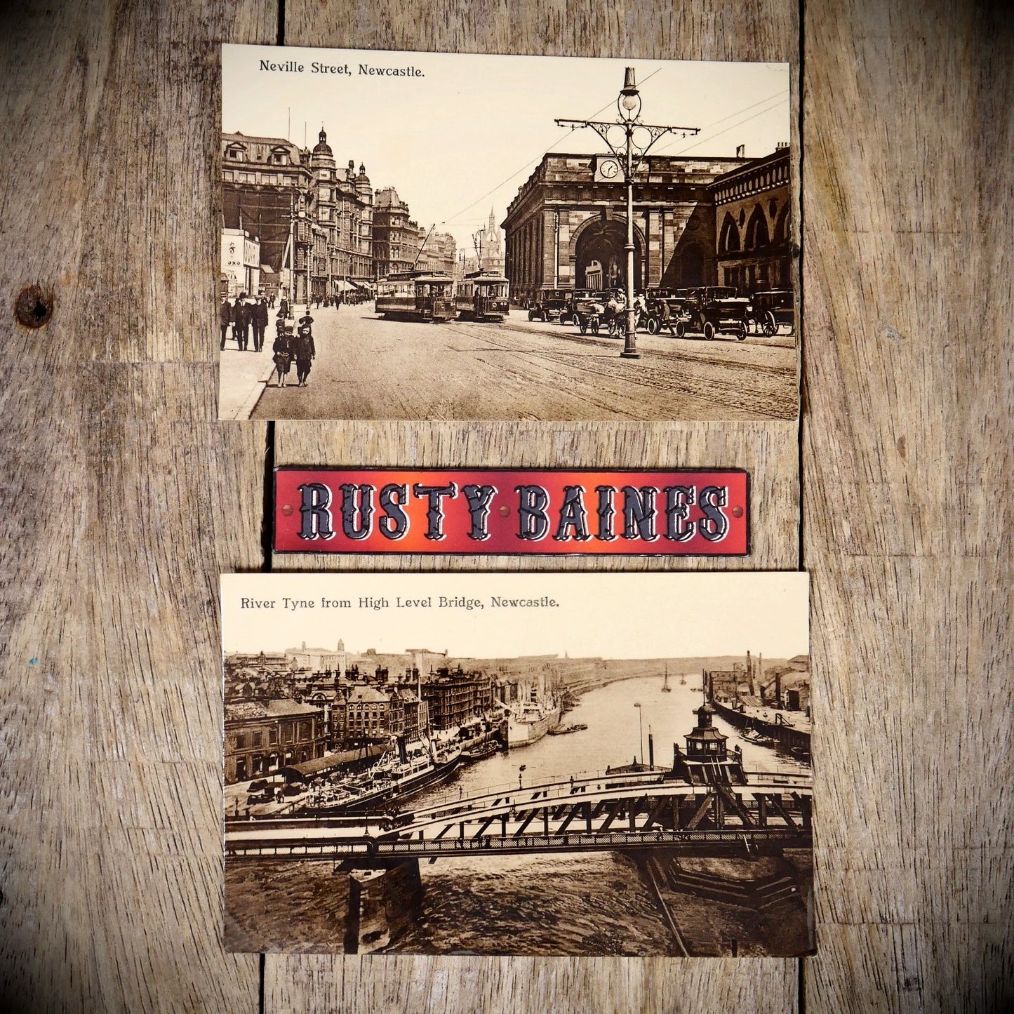 Postcard Bundle, Newcastle, River Tynem Bridge, Neville Street