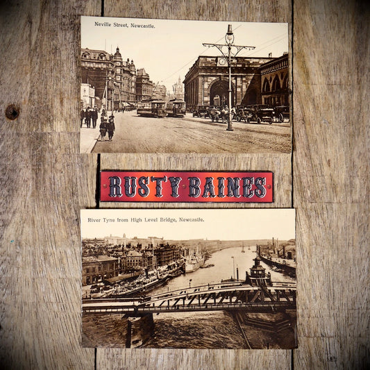 Postcard Bundle, Newcastle, River Tynem Bridge, Neville Street