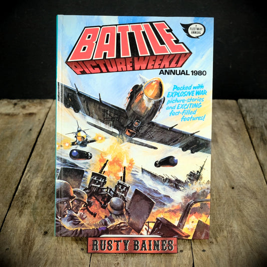 Battle Picture Weekly Annual 1980, Vintage British Fleetway Comic Hardcover