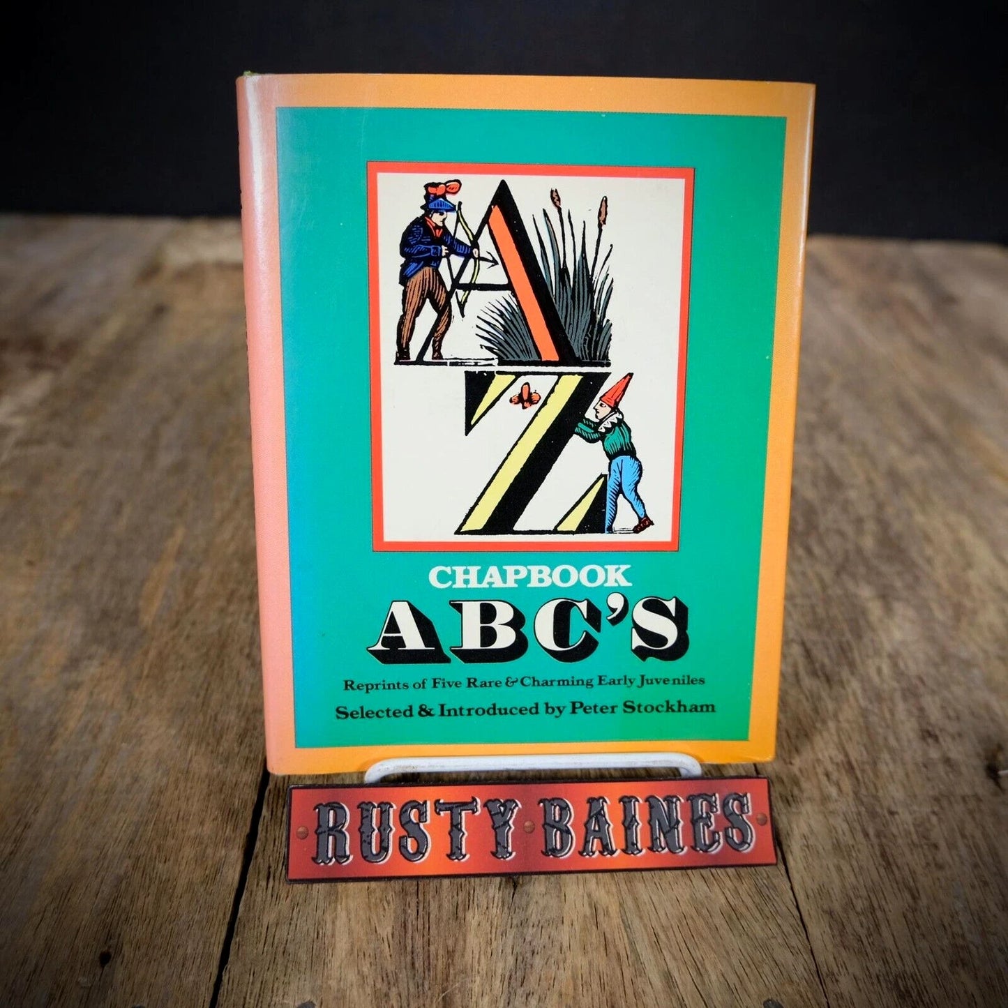 Chapbook ABC's, Early Children's Learning Reprints, Small Hardcover 1974