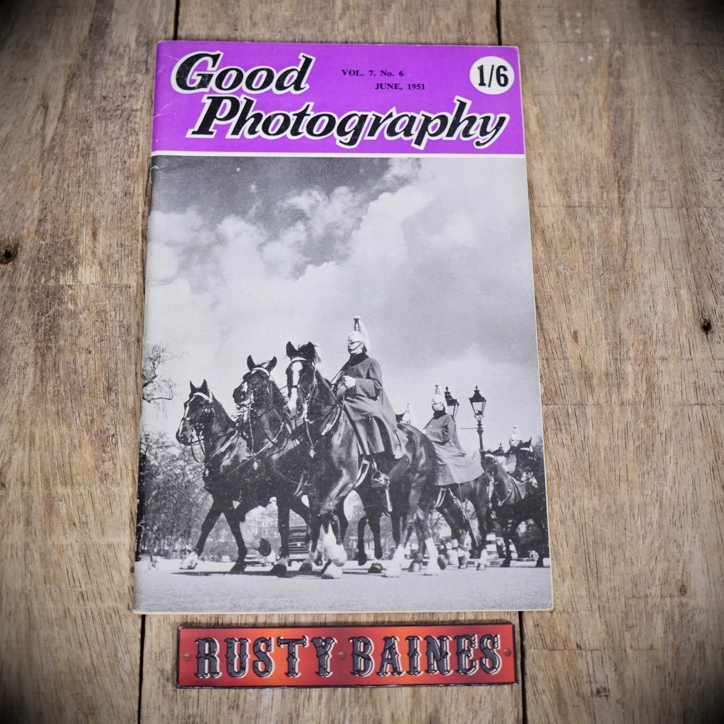 Vintage Good Photography Magazine June 1951, Pocket Size, Male Figure