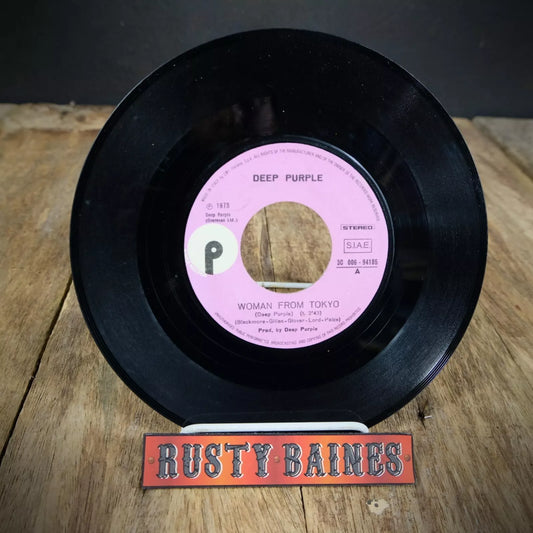 Record 7" Single, Deep Purple, Woman From Tokyo/Black Night, Import