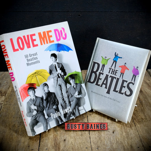 The Beatles & Love Me Do Book Bundle, 1960's Rock History, Hardbacks