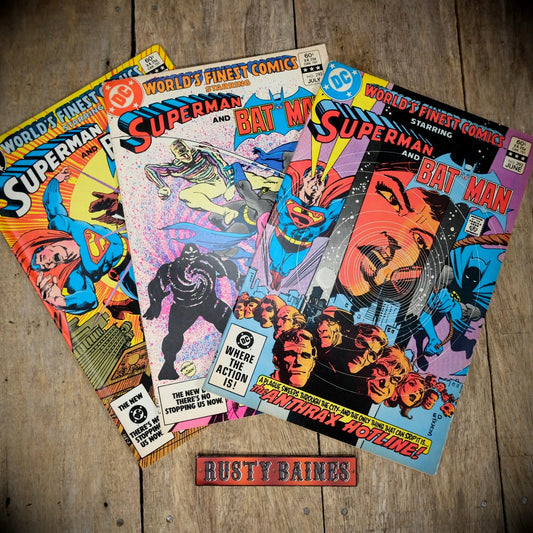 Comic Bundle, DC World's Finest Superman & Batman #292-293-294