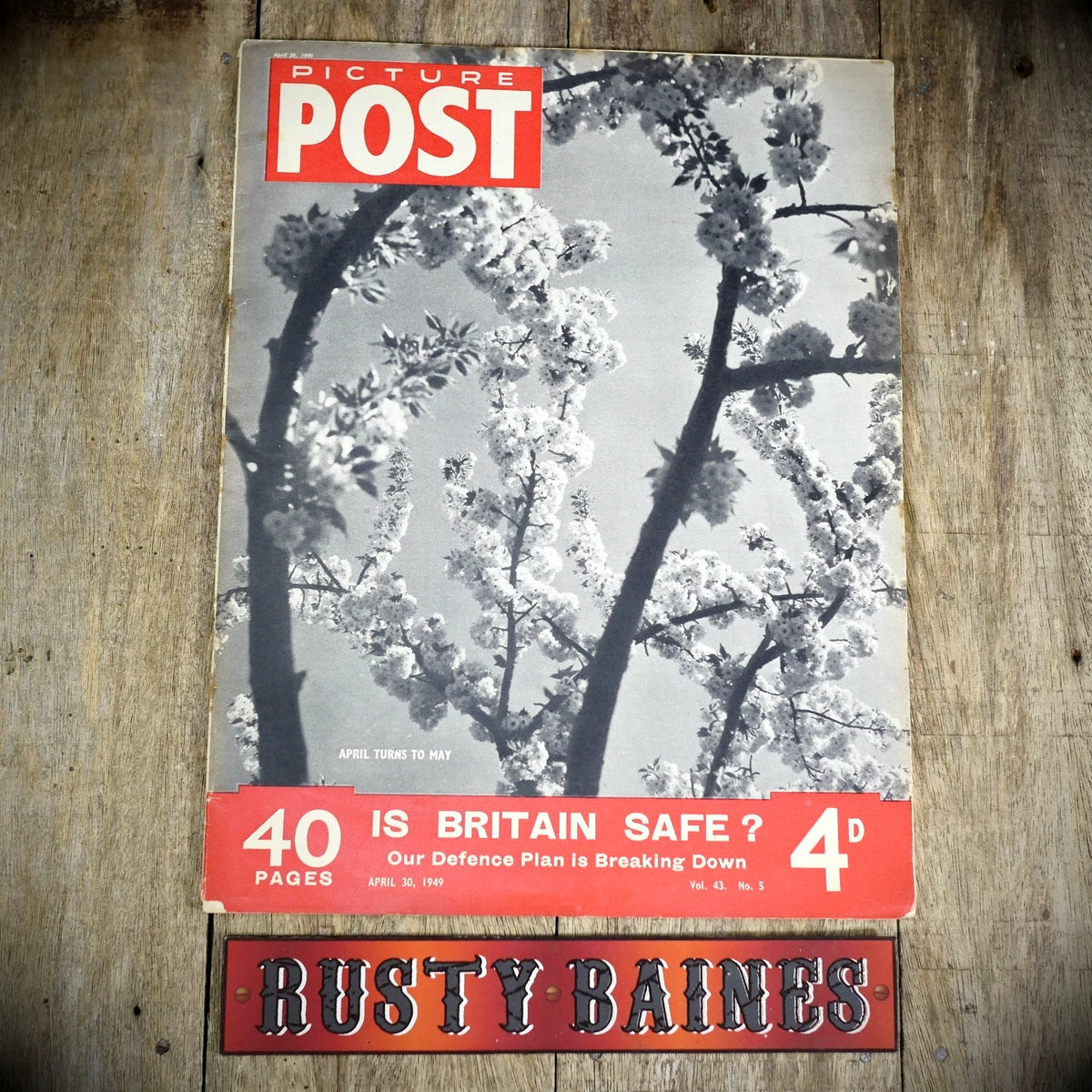 Picture Post 30 April 1949, Bieldside School, K Hutton Lingerie, Emlyn Williams