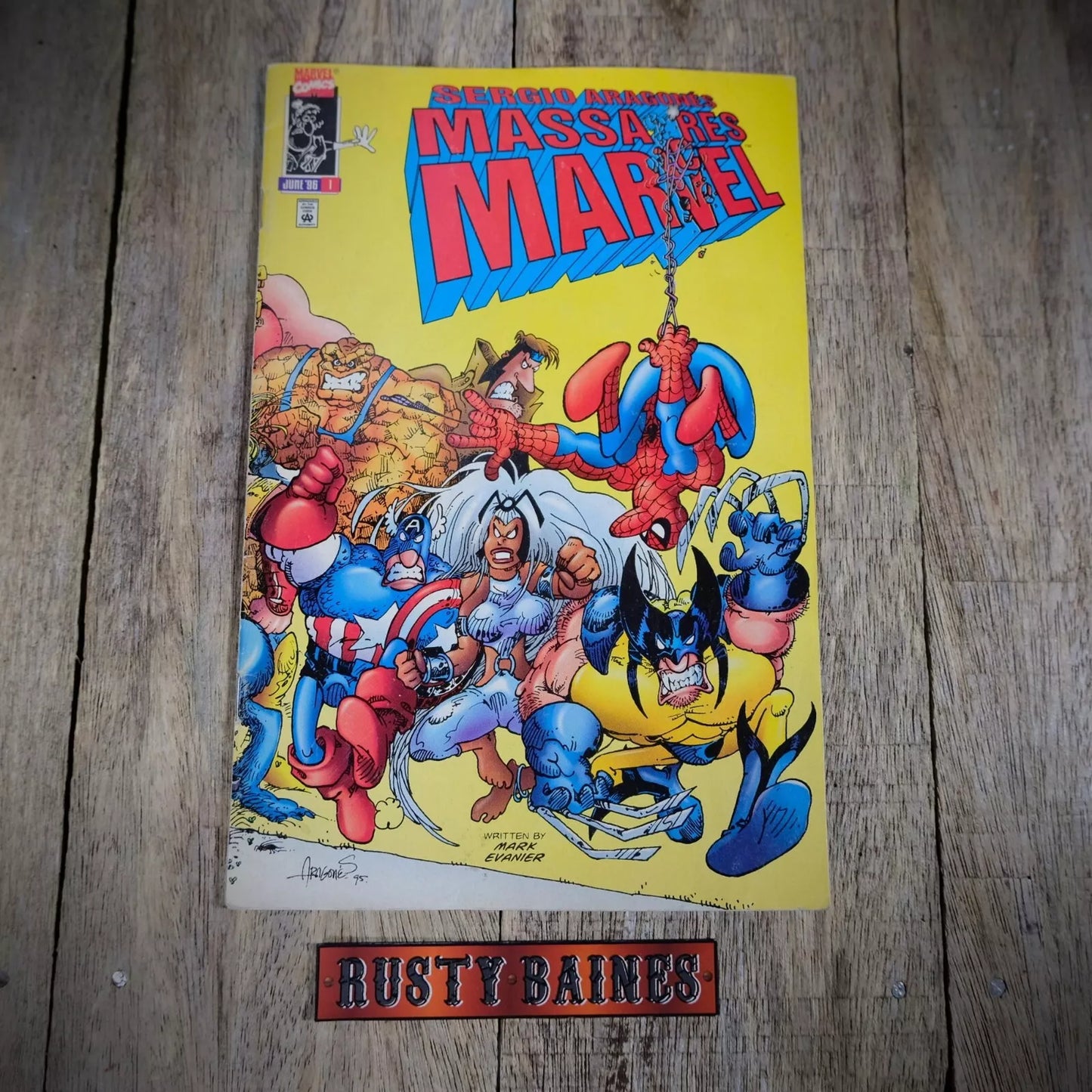 Marvel Comic, Sergio Aragones Massacres Marvel #1 1996