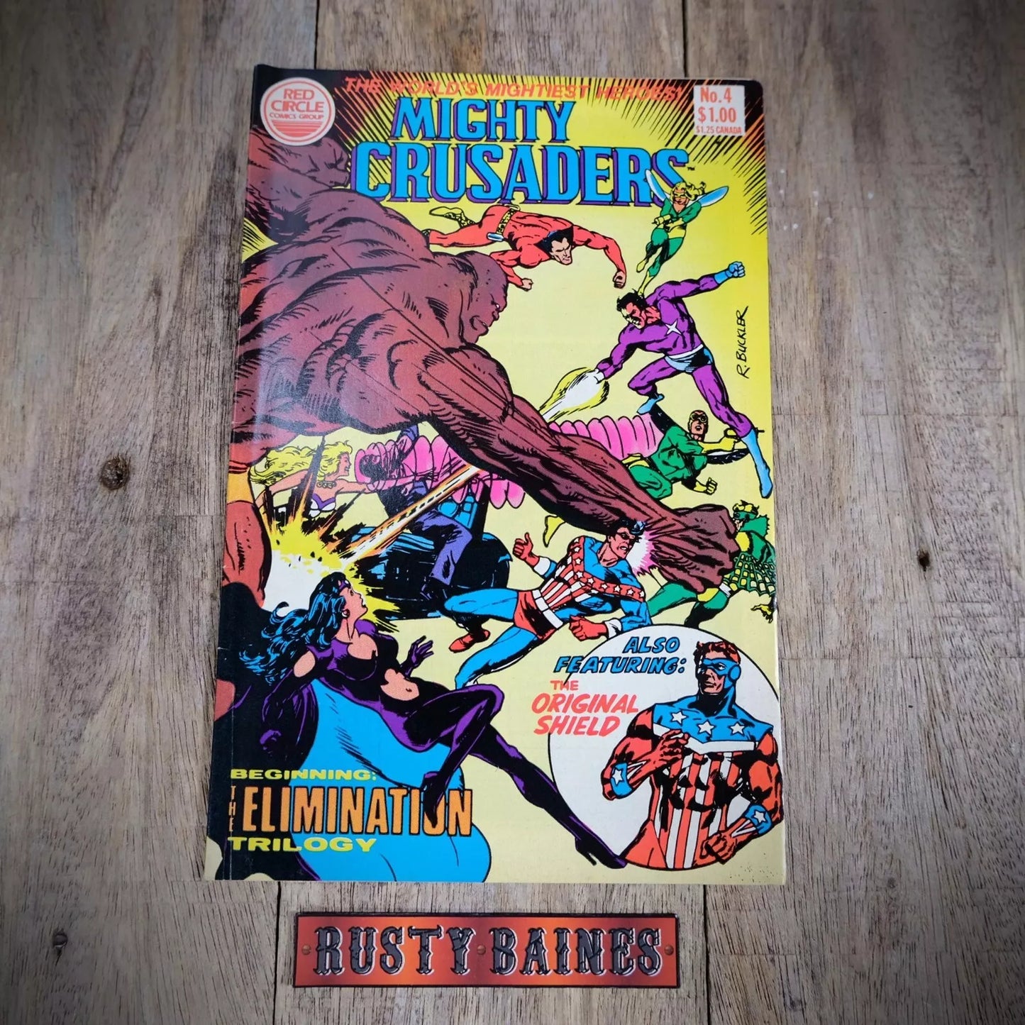 Red Circle Comic, Mighty Crusaders #4