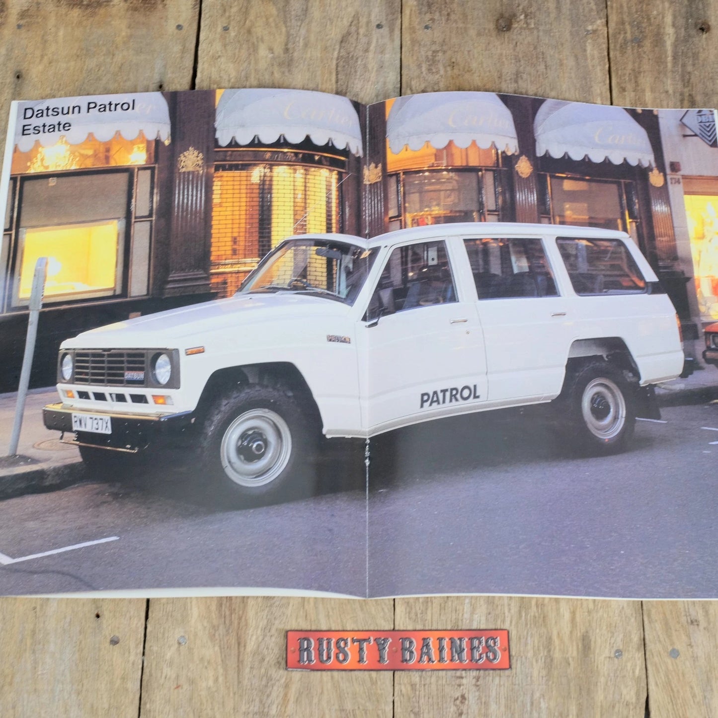 Original Car Brochure, Nissan Patrol SUV 4x4 1982 UK