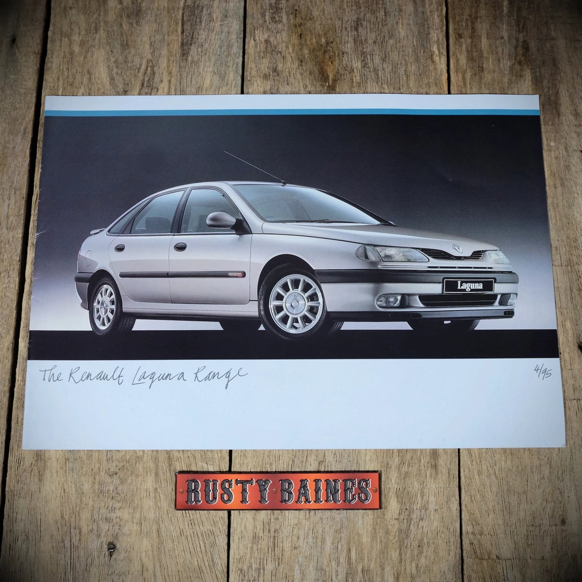 Sales Brochure, Renault Laguna Range, 1995 UK