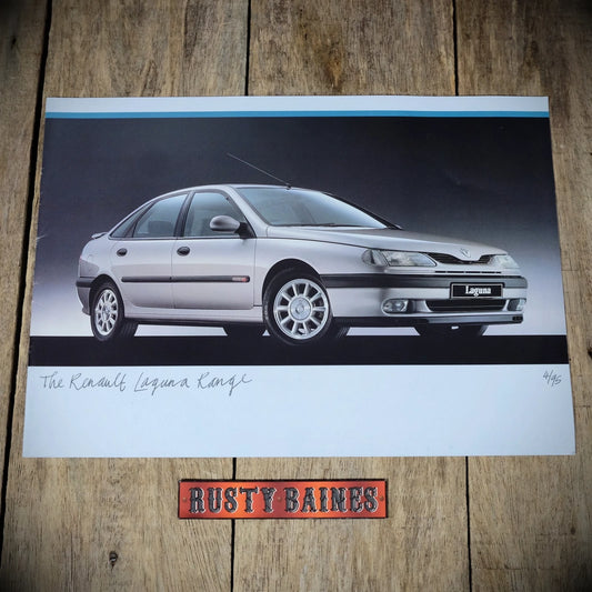 Sales Brochure, Renault Laguna Range, 1995 UK