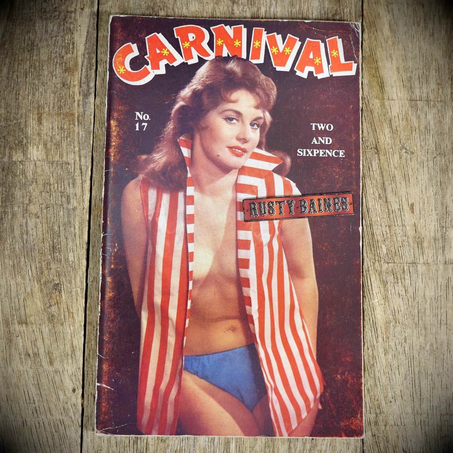Carnival #17 Pocket Pin-Up Glamour Photography Magazine, Lingerie/Stockings