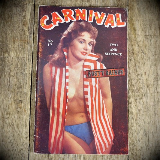 Carnival #17 Pocket Pin-Up Glamour Photography Magazine, Lingerie/Stockings
