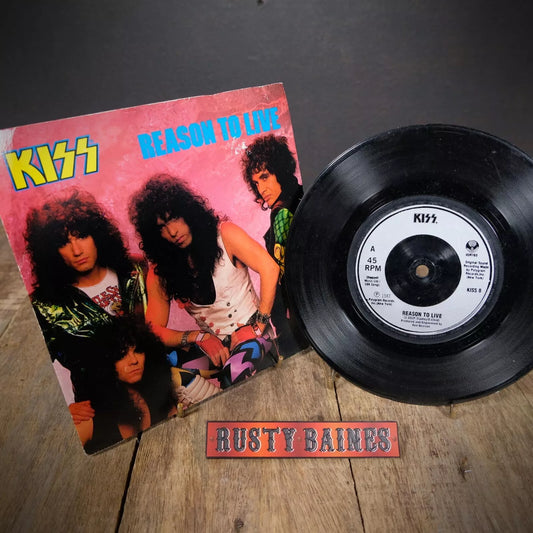 Record 7" Single, Kiss, Reason to Live