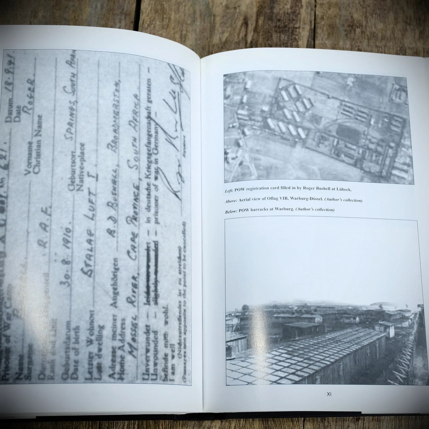 Wire and Worse, RAF Prisoners of War, Laufen, Biberach, Lubeck, Warburg, HB