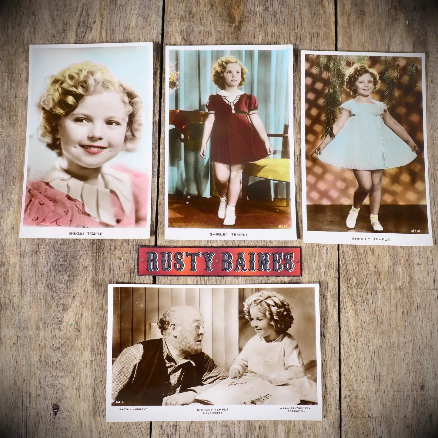 Postcard Bundle, Shirley Temple, Real Photo