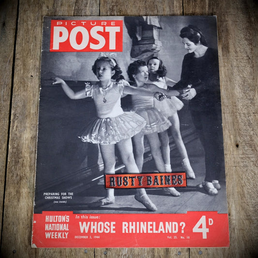 Picture Post WW2, December 2 1944, Winston Churchill, Home Guard