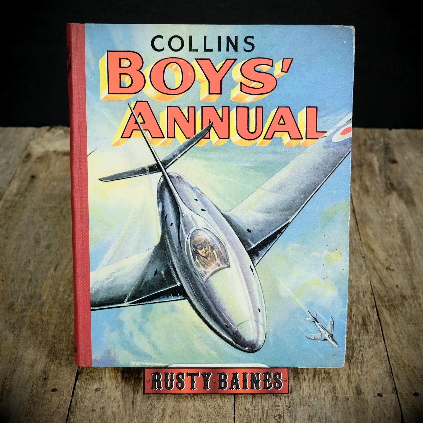 Collins Boys' Annual, Late 1950's Action/Adventure Children's Hardcover