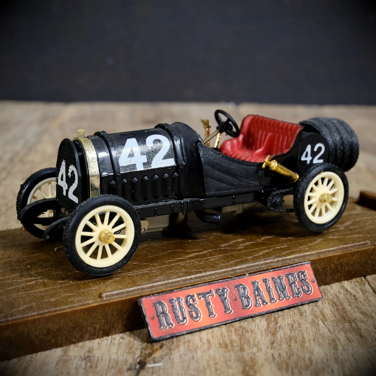 Brumm Fiat S61 Corsa Historic Racing Car 1908 Black, Boxed