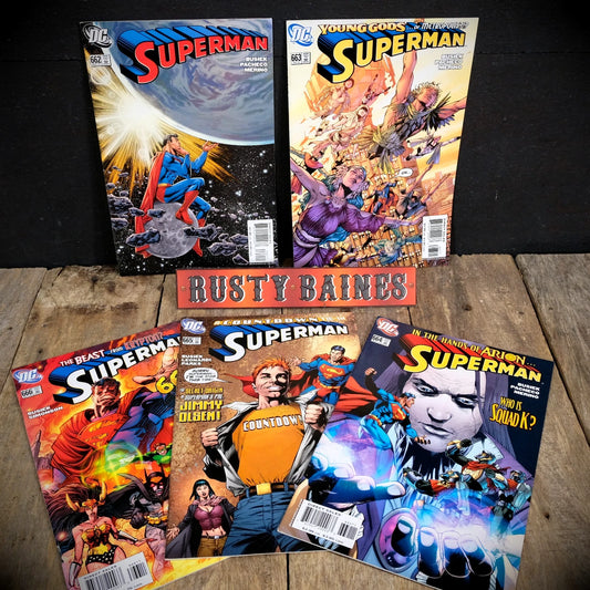 Comic Bundle, DC Superman #662-663-664-665-666