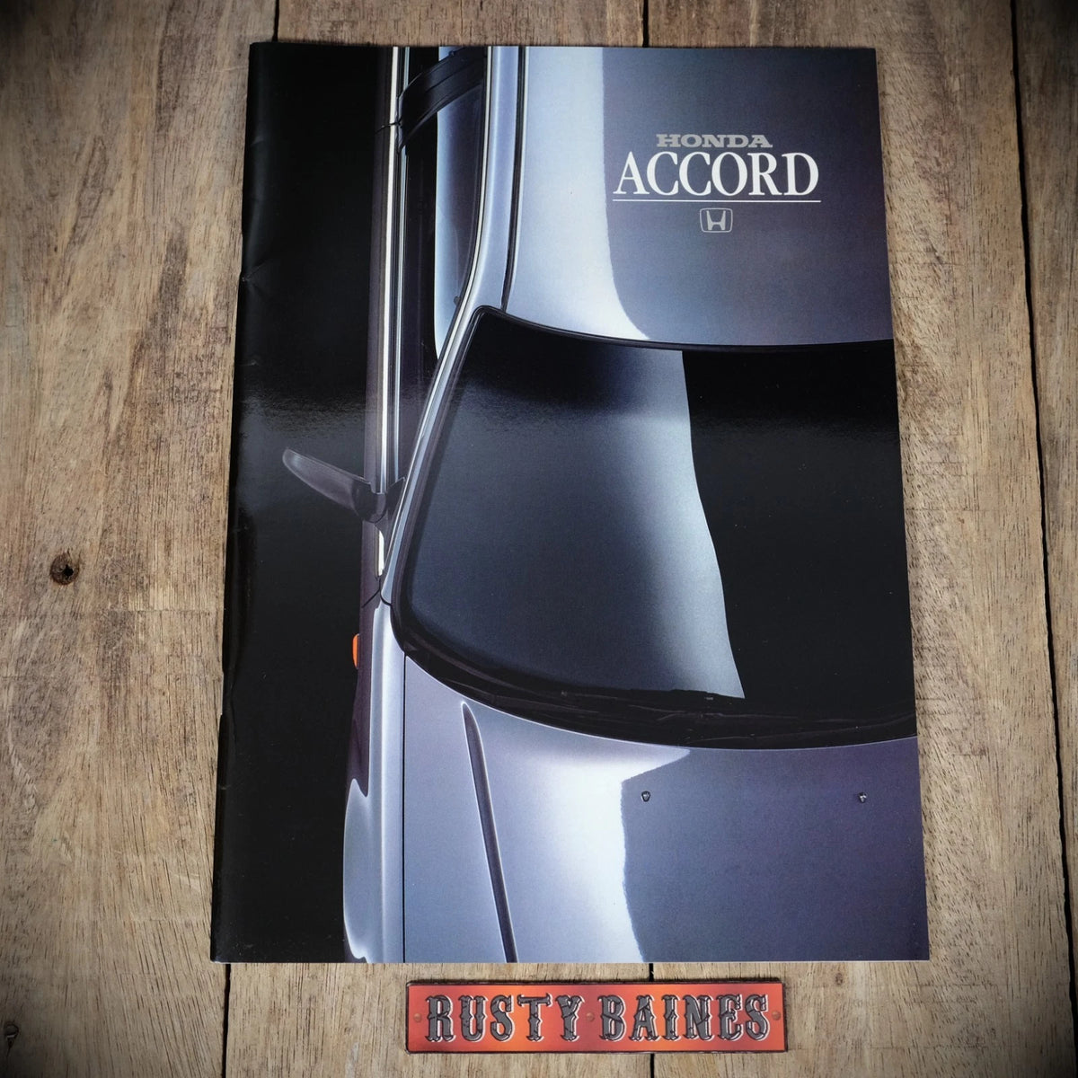 Car Brochure, Honda Accord, 1989