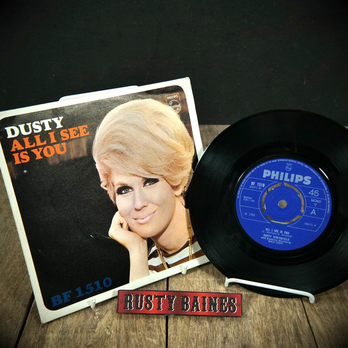 Record 7" Single: Dusty Springfield: All I See is You