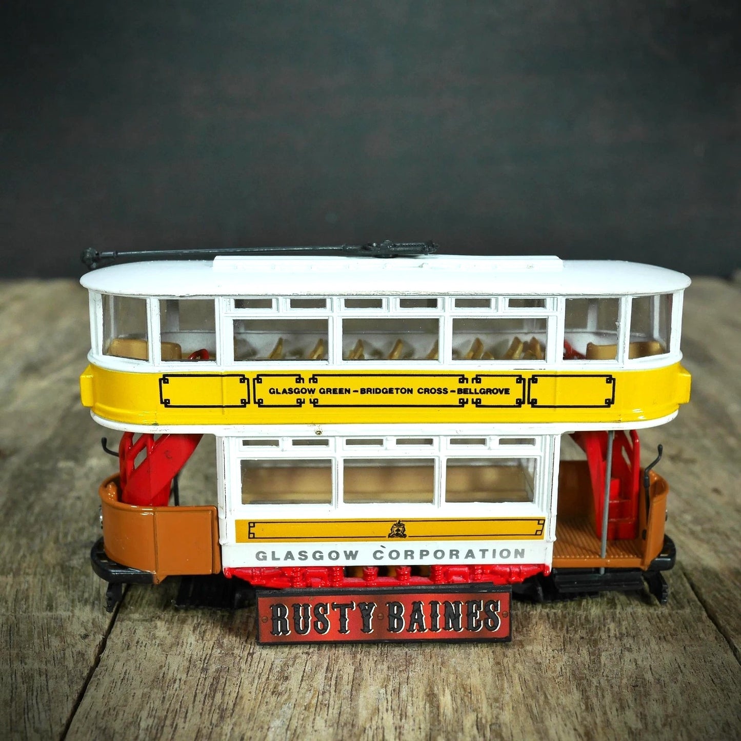 Corgi Dick Kerr Glasgow Corps Tram, Unboxed