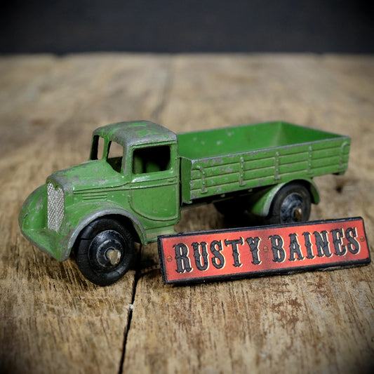 Vintage Dinky 22c Motor Truck, Open Back Lorry, Green