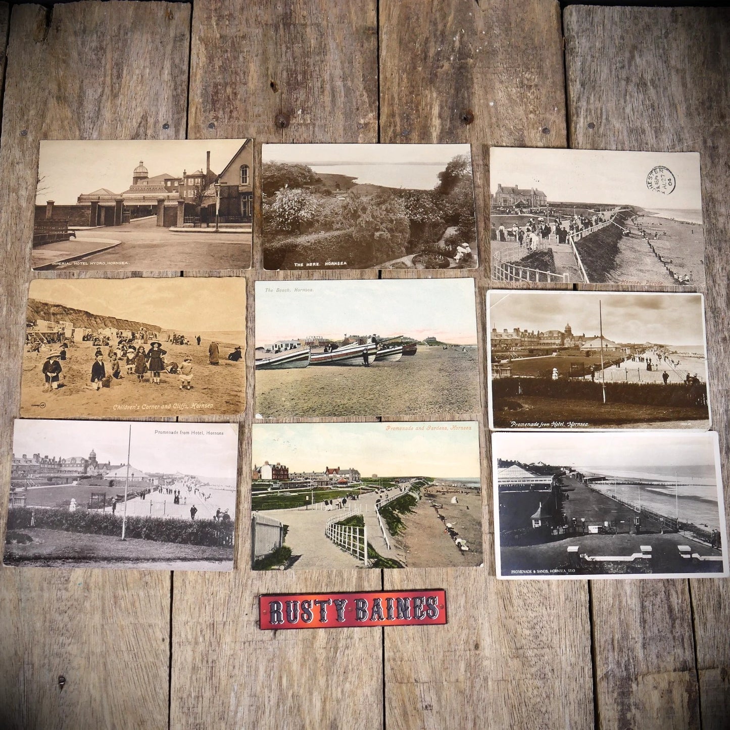 Postcard Bundle, Hornsea Mere/Prom/Beach Etc. East Yorkshire