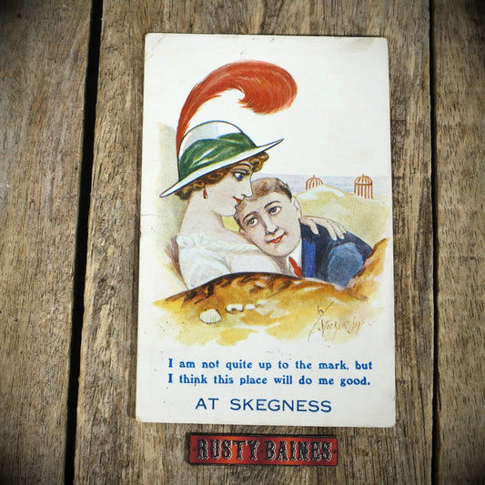 Postcard, Comic/Glamour, Romance at Skegness, Stocker Shaw