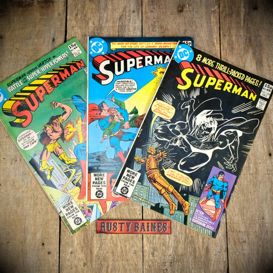 Comic Bundle, DC Superman #354-355-356