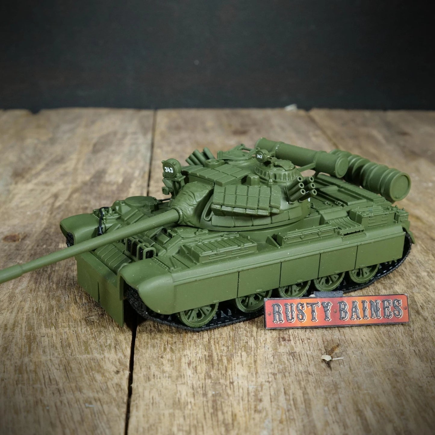Universal Hobbies Soviet T55 (from James Bond) Tank, 1/50 Scale