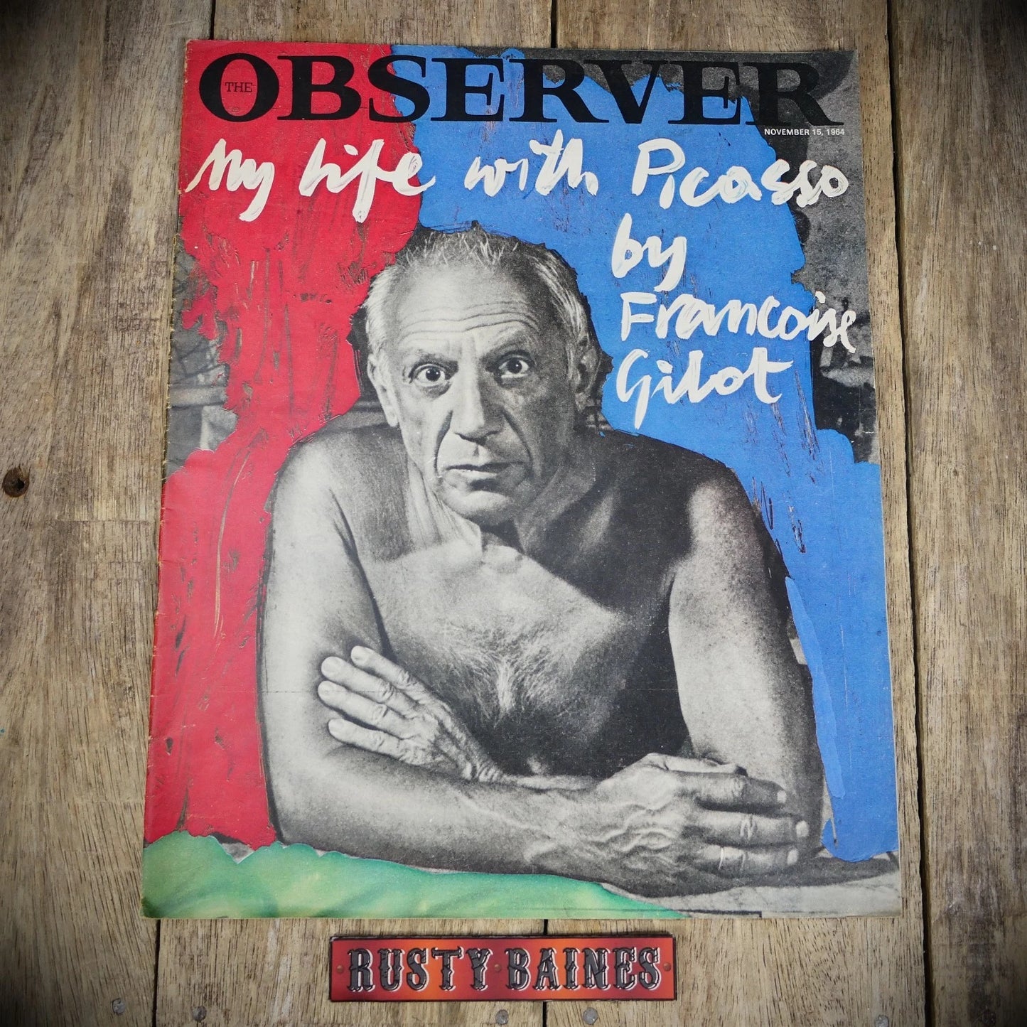 Observer Magazine 15th November 1964, Pablo Picasso, Product Packaging