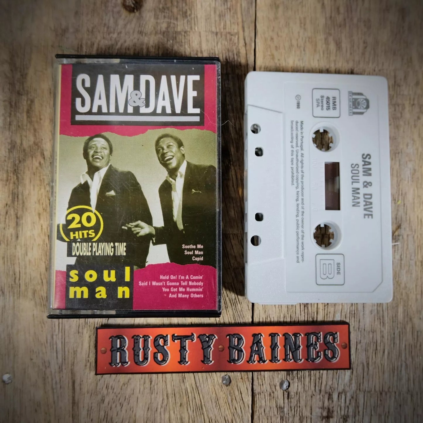 Cassette Tape, Sam & Dave Soul Man