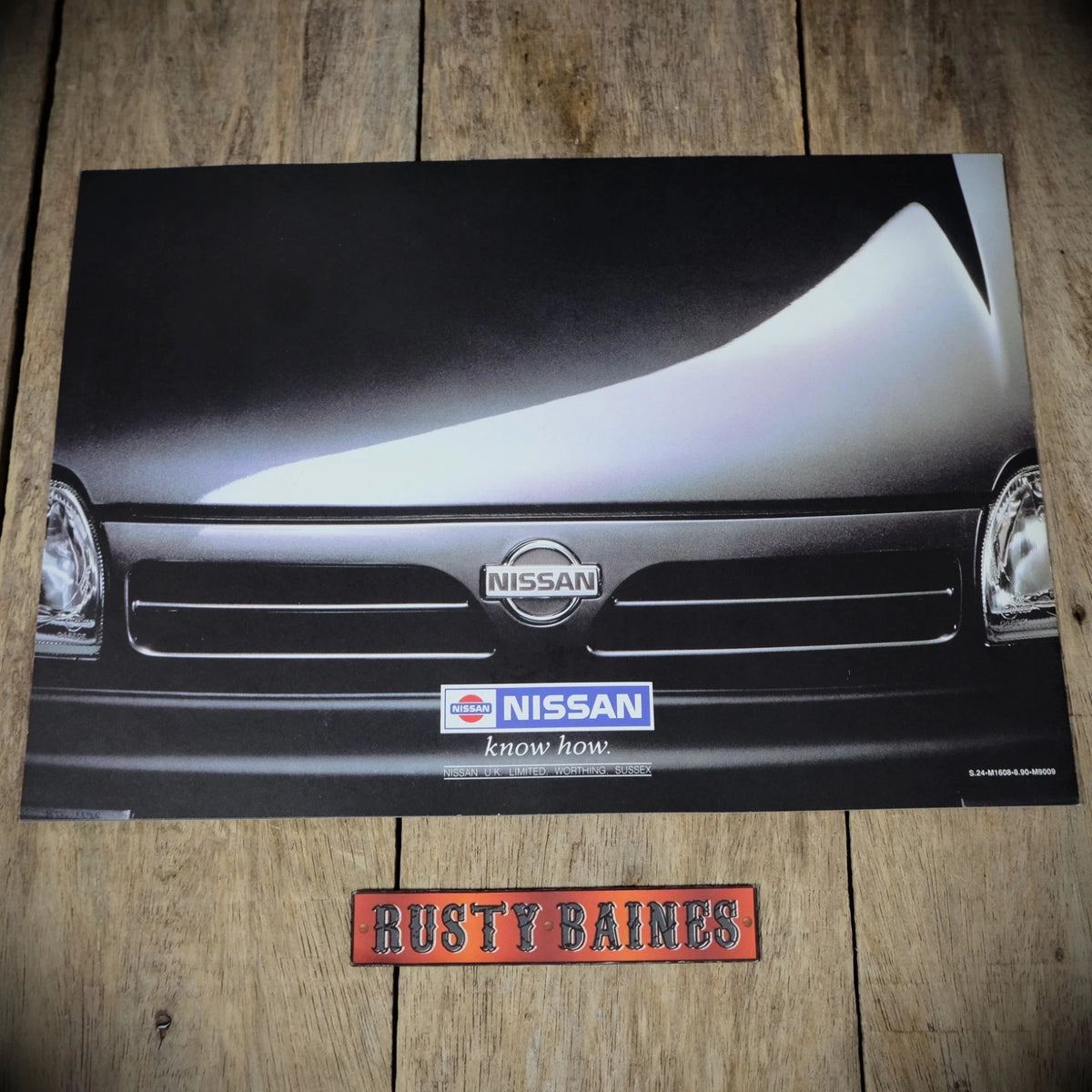 Sales Brochure, Nissan Primera Saloon Hatch Estate, UK 1990