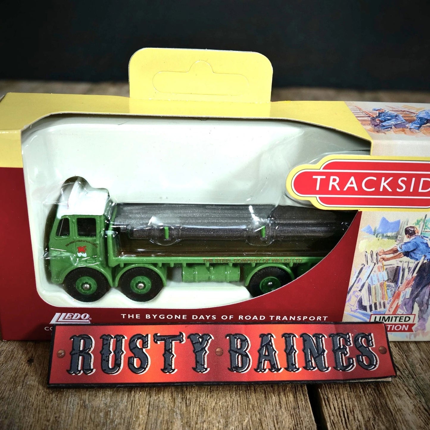 Lledo Trackside Leyland Lorry, Steel Company of Wales, 1/76